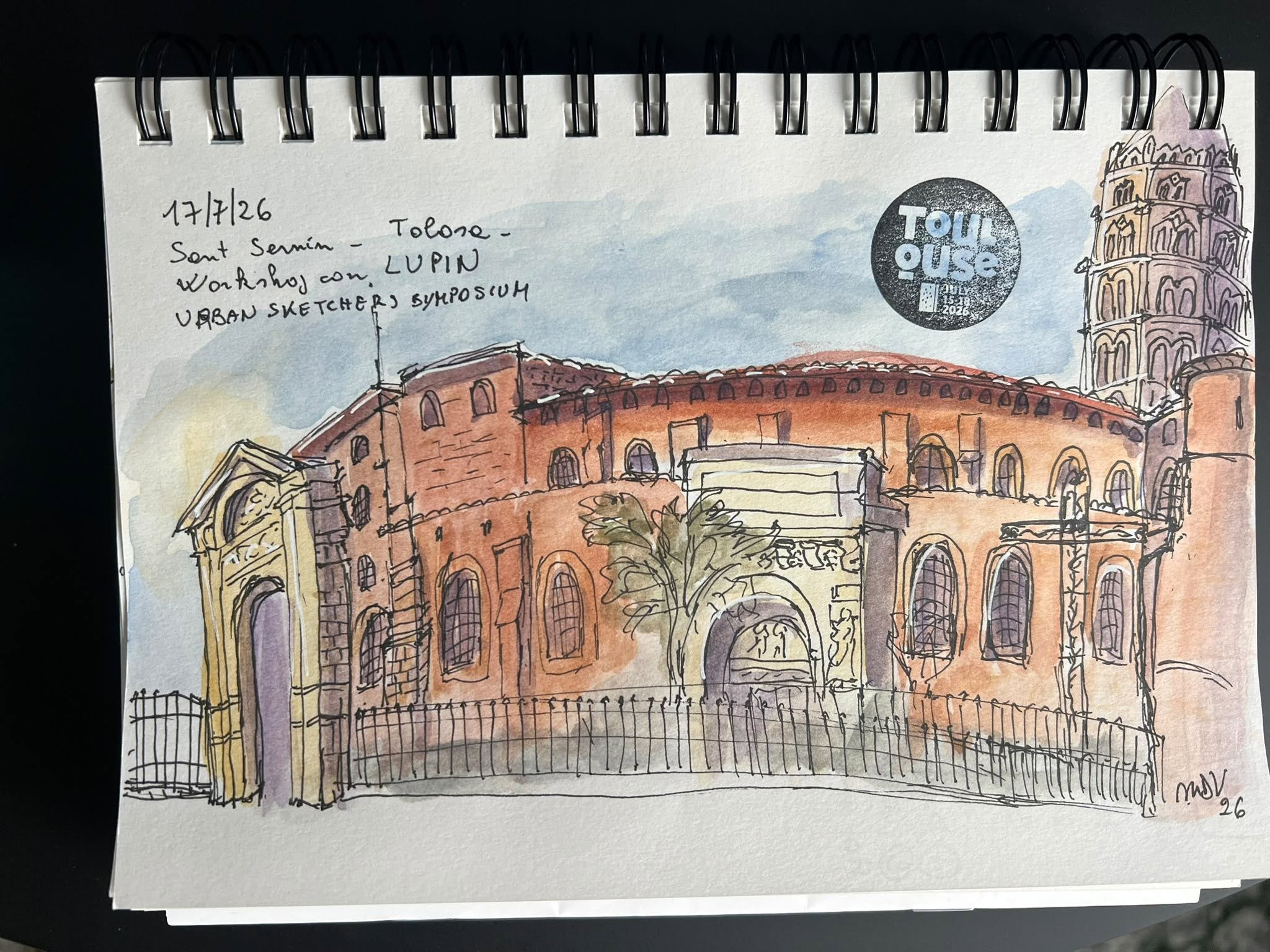 2026 Urban Sketchers International Symposium Tolosa